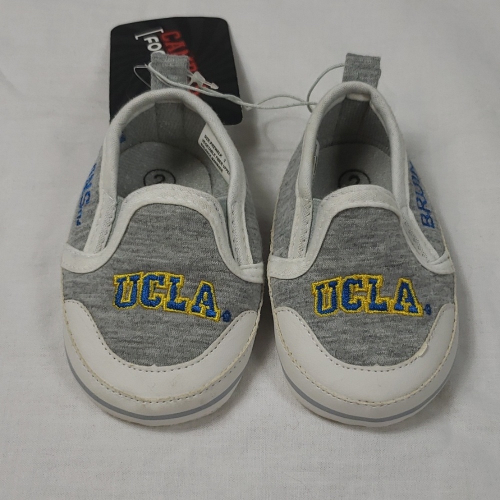 UCLA Bruins 2 baby shoes sneakers NWT